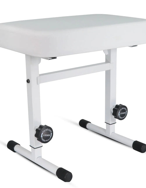 Load image into Gallery viewer, 5CORE Keyboard Bench Piano Stool Thick Padded Seat Height Adjustable Keyboard Chair
