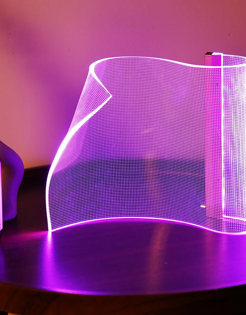 Load image into Gallery viewer, Acrylic Glowing Sheet Table Lamp
