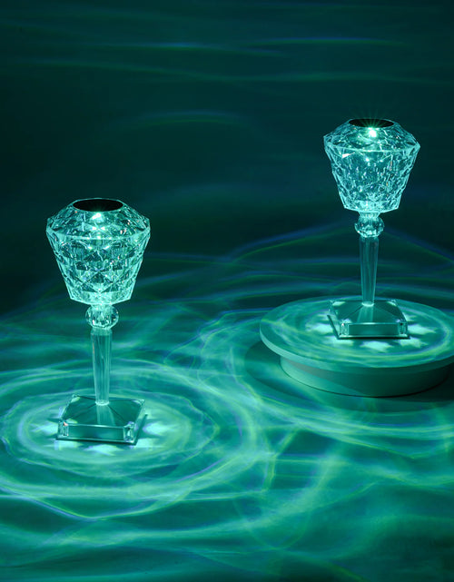 Load image into Gallery viewer, Rose Table Lamp Crystal Light

