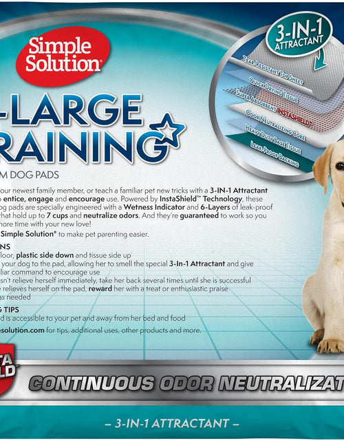 Load image into Gallery viewer, Extra Large Pee Pads for Dogs, Puppy Potty Training, Leak Proof Dog Pads, Pet Pee Pad, Disposable Puppy Pad, XLARGE 28&quot;X30&quot;
