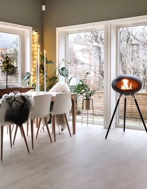 Load image into Gallery viewer, Tripod Indoor + Outdoor Ethanol Fireplace
