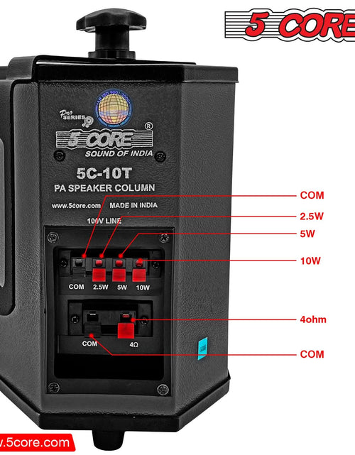 Load image into Gallery viewer, 5Core Audio System Combo 30W Amplifier 6.4” Wall Speakers 4 Piece 10W RMS Each Commercial Speaker System for Restaurant Office Cafe Bar
