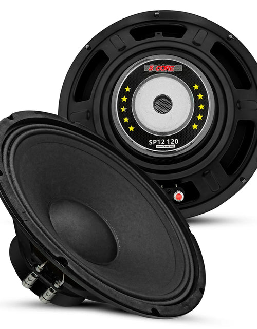 Load image into Gallery viewer, 5Core 12 Inch DJ Subwoofer Speaker 200W Peak 8Ohm Audio Replacement Sub Woofer
