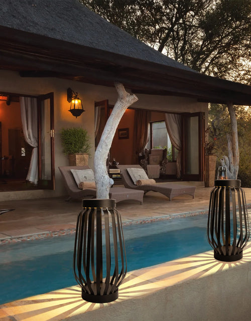 Load image into Gallery viewer, Solar Powered Outdoor Landscaping Path Lights Floor Lamp
