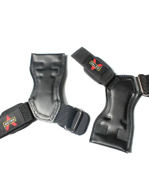 Load image into Gallery viewer, Cowhide Weight Lifting Sports Gloves Wrap Dumbbell Barbell Fitness Gym Gloves Musculation Wrist Strap Powerlifting Gym Equipment
