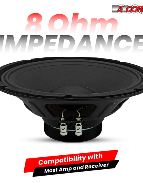 Load image into Gallery viewer, 5Core 12 Inch DJ Subwoofer Speaker 200W Peak 8Ohm Audio Replacement Sub Woofer
