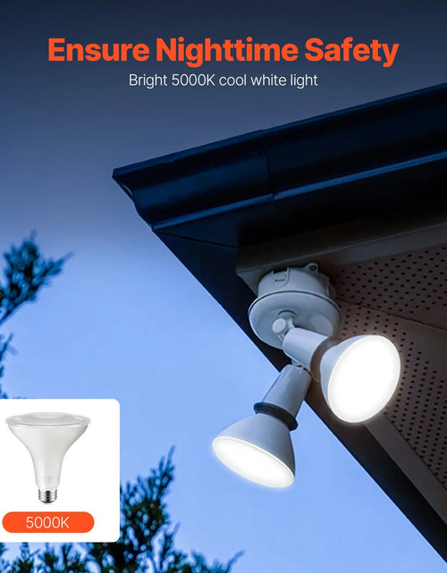 Load image into Gallery viewer, PAR38 Outdoor Flood Light Bulb 6 Pack 1050 Lumens LED Bulbs 5000K Dimmable
