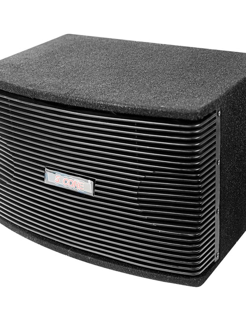Load image into Gallery viewer, 5Core 8 Inch Car Subwoofer Box Black 800W Peak 8 Ohm Vented Trunk Speaker Sub Woofer
