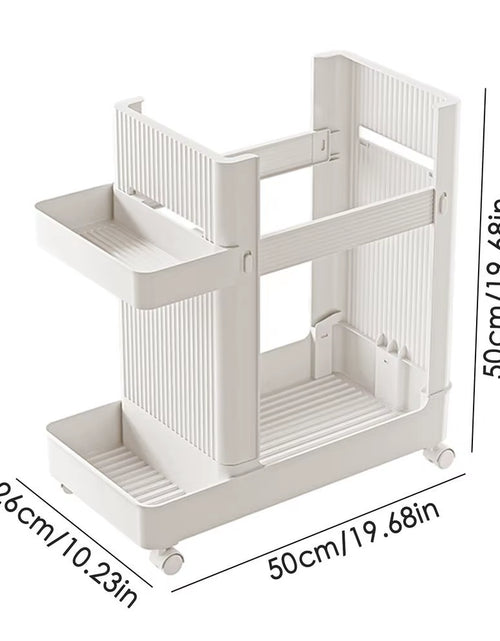 Load image into Gallery viewer, Yoga Mat Storage Basket Home Trolley Fitness Equipment Storage Rack Exercise Equipment Storage Rack with Bottom Universal Wheels
