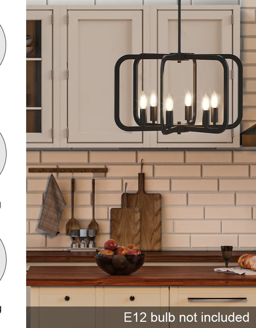 Load image into Gallery viewer, Electronic Candle Chandelier Light Fixture
