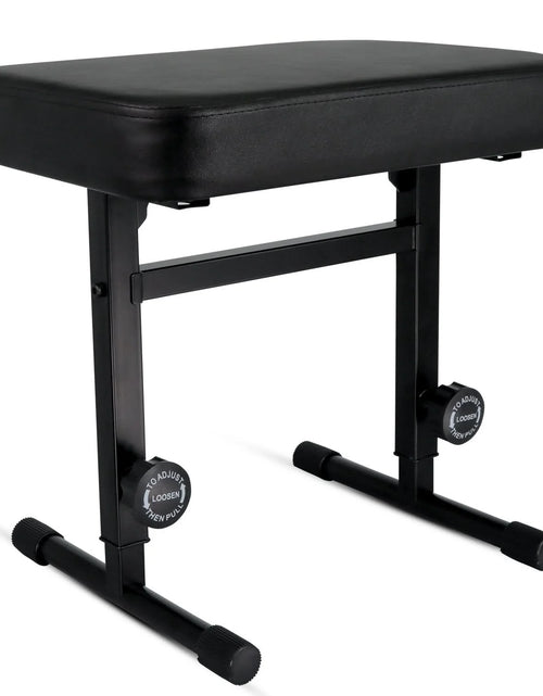 Load image into Gallery viewer, 5CORE Keyboard Bench Piano Stool Thick Padded Seat Height Adjustable Keyboard Chair
