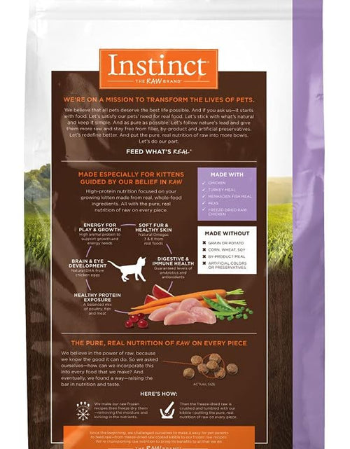 Load image into Gallery viewer, Grain Free Kitten Food, Original Kitten Recipe Natural Dry Cat Food or Wet Cat Food
