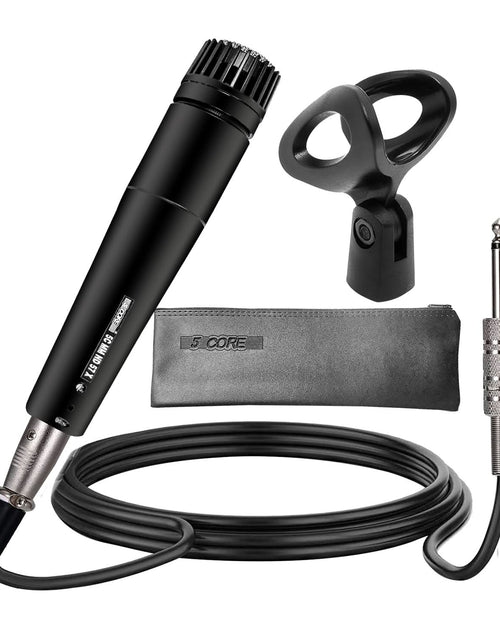 Load image into Gallery viewer, 5Core XLR Microphone Dynamic Mic Karaoke Singing Studio Microfono Handheld Mics
