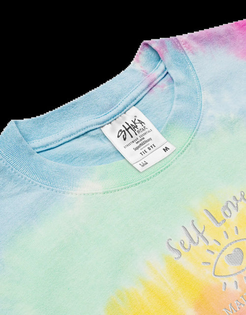 Load image into Gallery viewer, Oversized T-Shirt Self Love Oversized Tie-Dye T-Shirt
