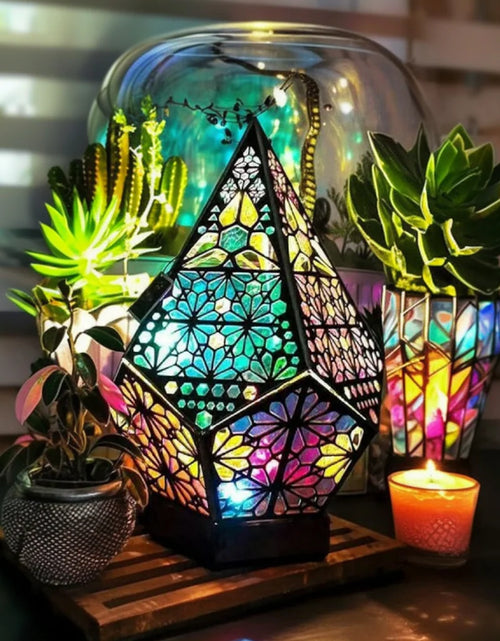 Load image into Gallery viewer, Bohemian Wooden Table Lamp
