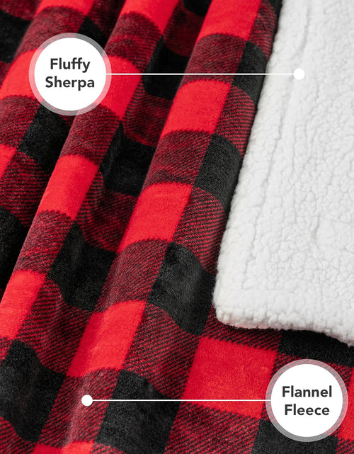 Load image into Gallery viewer, Dog Blanket, Sherpa Dog Blanket | Plush, Reversible, Warm Pet Blanket for Dog Bed, Couch, Sofa, Car
