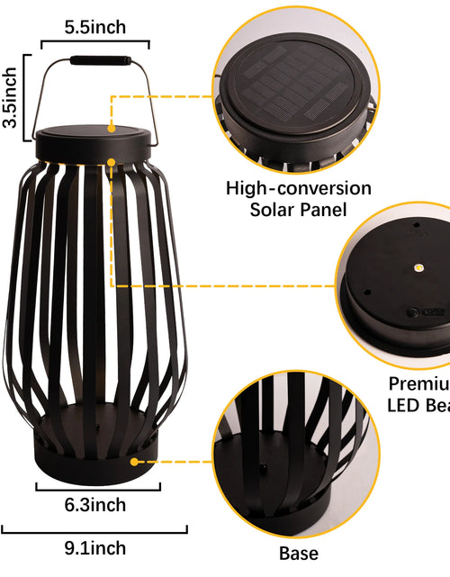 Load image into Gallery viewer, Solar Powered Outdoor Landscaping Path Lights Floor Lamp
