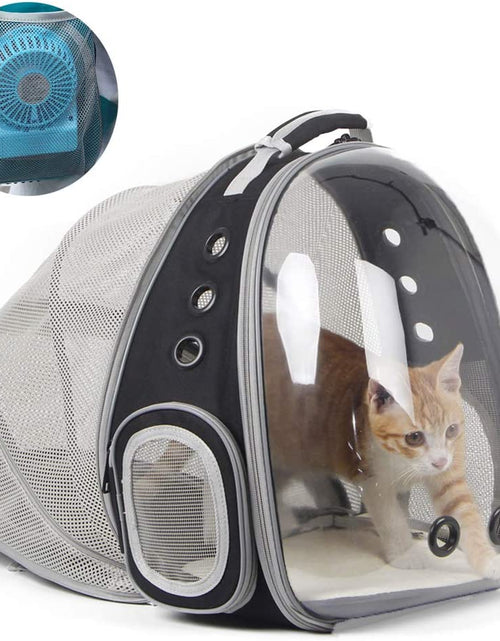 Load image into Gallery viewer, Cat Bubble Backpack Carrier, Space Capsule Transparent Pet Carrier Backpack for Small Dog, Pet Carrying Hiking Traveling Backpack
