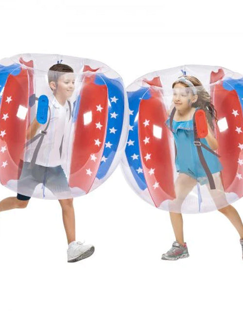 Load image into Gallery viewer, VEVOR Inflatable Bumper Balls 2-Pack 4FT/1.2M PVC Sumo Zorb Balls for Kid &amp; Teen
