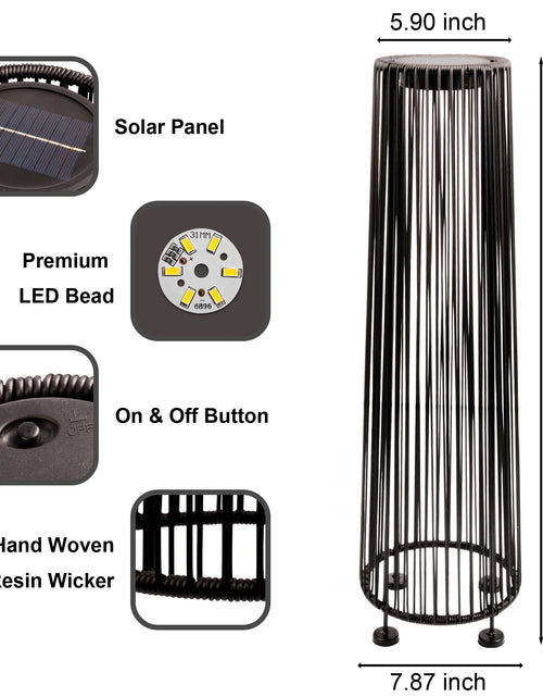 Load image into Gallery viewer, Outdoor Solar Lantern Path Light
