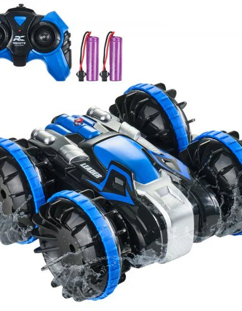 Load image into Gallery viewer, VEVOR Amphibious Remote Control Car Boat 2.4 Ghz 4WD RC Boat Kids Adults Blue
