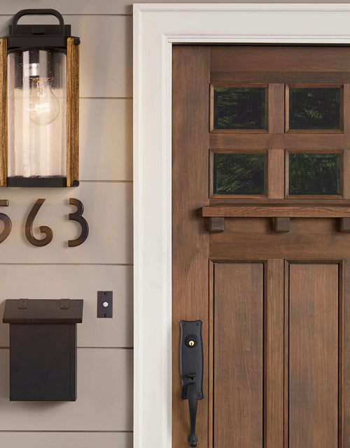 Load image into Gallery viewer, Outdoor Wood Grain Porch Lights
