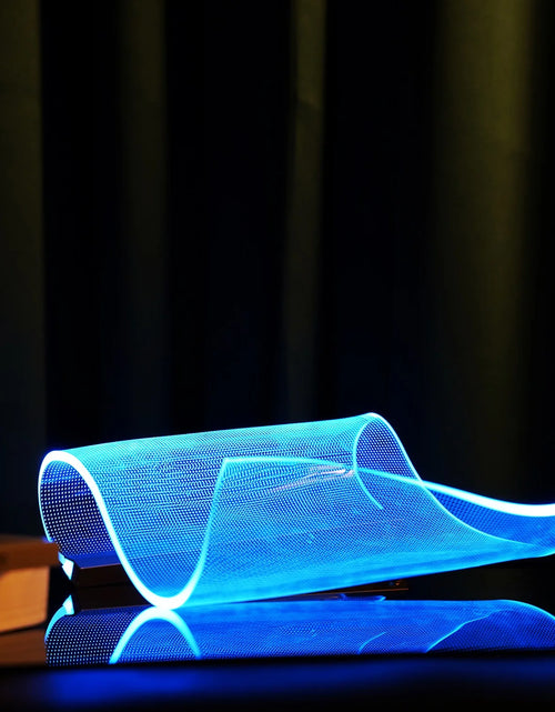 Load image into Gallery viewer, Acrylic Glowing Sheet Table Lamp
