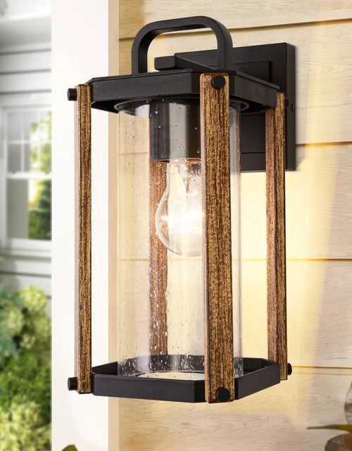 Load image into Gallery viewer, Outdoor Wood Grain Porch Lights
