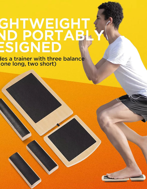 Load image into Gallery viewer, Ankle Balance Board Foot Strengthener Trainer for Pilates Balance Training Sprained Ankle Stability Exercises Plantar Fasciitis
