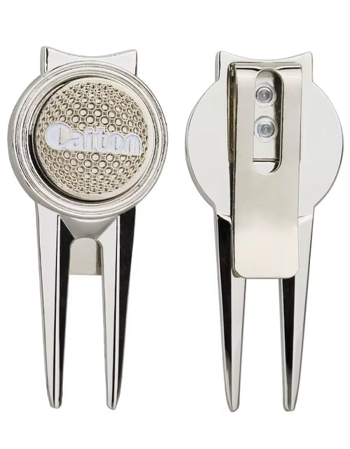 Load image into Gallery viewer, Golf Divot Repair Tool Golf Pitchfork Pitch Groove Cleaner Golf Training Aids Repair Tool Golf Accessories
