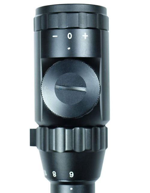 Load image into Gallery viewer, 6-24X50 Hunting Rifle Scope Red Green Dual Illuminated with PEPR Mount Sunshade
