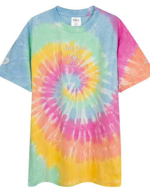 Load image into Gallery viewer, Oversized T-Shirt Self Love Oversized Tie-Dye T-Shirt
