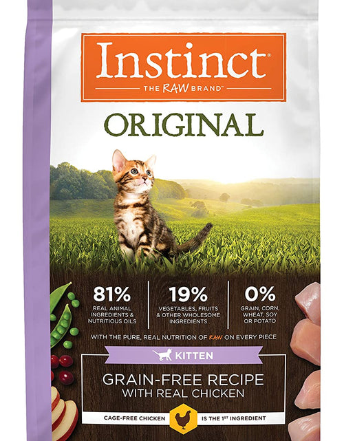 Load image into Gallery viewer, Grain Free Kitten Food, Original Kitten Recipe Natural Dry Cat Food or Wet Cat Food
