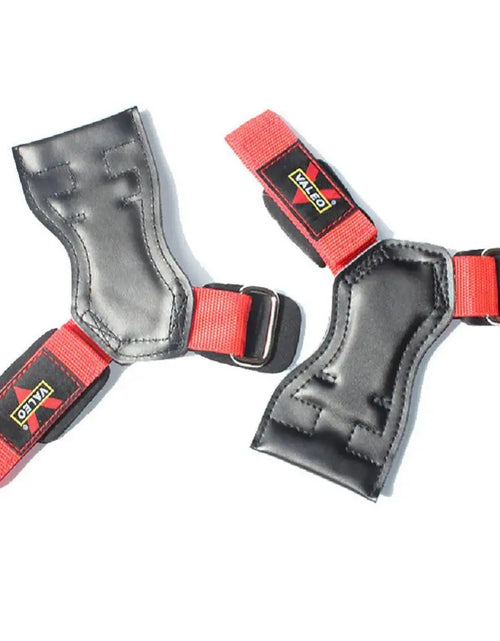 Load image into Gallery viewer, Cowhide Weight Lifting Sports Gloves Wrap Dumbbell Barbell Fitness Gym Gloves Musculation Wrist Strap Powerlifting Gym Equipment
