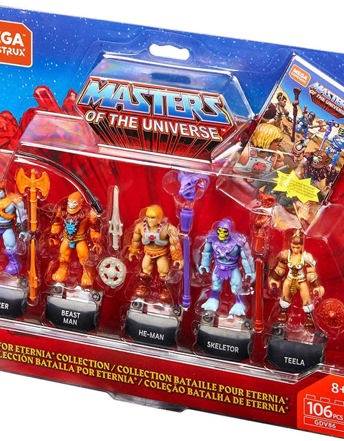 Load image into Gallery viewer, Mega Construx Heroes Battle for Eternia Collection Micro Action Figure Building Set
