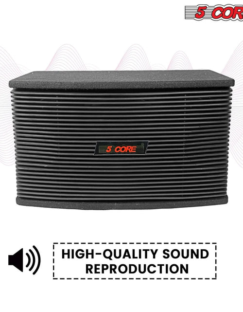 Load image into Gallery viewer, 5Core 8 Inch Car Subwoofer Box Black 800W Peak 8 Ohm Vented Trunk Speaker Sub Woofer
