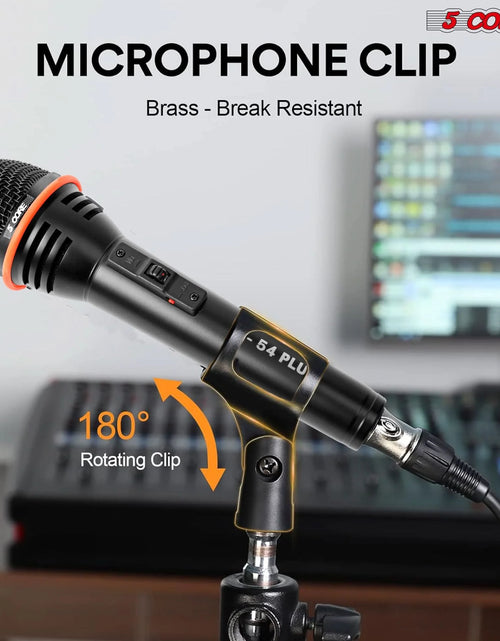 Load image into Gallery viewer, 5Core XLR Microphone Dynamic Mic Karaoke Singing Studio Mics Handheld Microfono
