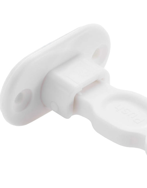 Load image into Gallery viewer, VEVOR Cabinet Latch Locks 12 Pack Child Safety Cabinet Locks Adhesive Invisible

