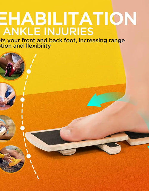 Load image into Gallery viewer, Ankle Balance Board Foot Strengthener Trainer for Pilates Balance Training Sprained Ankle Stability Exercises Plantar Fasciitis
