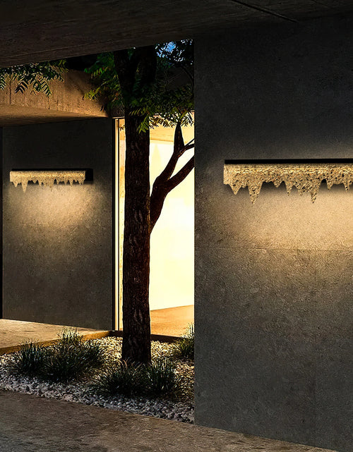 Load image into Gallery viewer, Acrylic Waterfall Outdoor Light
