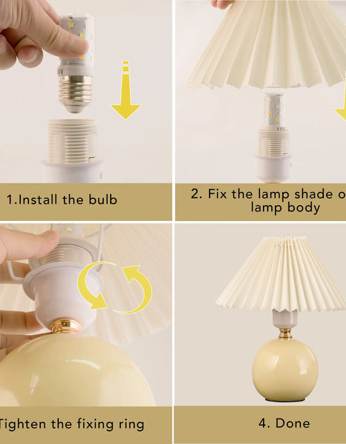 Load image into Gallery viewer, Pottery Ceramics Table Lamp

