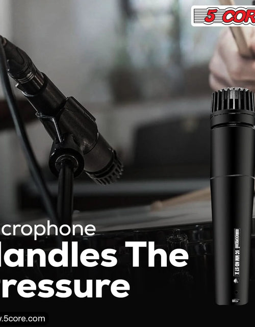 Load image into Gallery viewer, 5Core XLR Microphone Dynamic Mic Karaoke Singing Studio Microfono Handheld Mics
