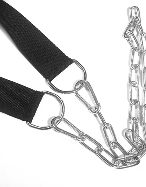 Load image into Gallery viewer, Head Neck Trainer Adjustable Neck Exerciser Head Harness Weight Lifting Belt Head Training Belt for Fitness Head Injury Recovery
