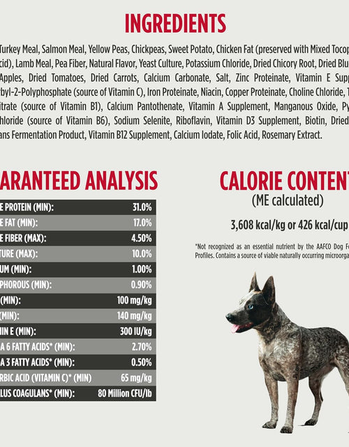 Load image into Gallery viewer, Adult Dog Food: Grain Free, All Natural Dry Pet Kibble for Large and Small Breed Dogs - Lamb, Salmon, or Turkey Recipe
