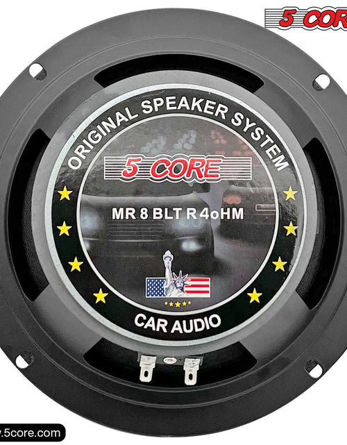 Load image into Gallery viewer, 5Core 8 Inch Midrange Door Speaker 500W PMPO Subwoofer W Aluminum Bullet 4Ω Sub Woofer
